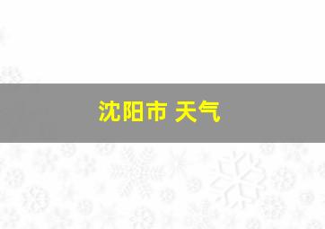 沈阳市 天气